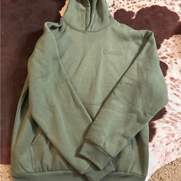 Comfirt Olive Green Women's Hoodie - Picture 1 of 2